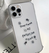 レフトハンドハンドコンフェッションフォーンケース / Left hand confession phone case