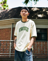 Younger Song × VIVASTUDIO Collaboration Ringer College Logo Tee