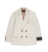 Two-button suit jacket - Ivory (4622119043190)