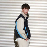 [UNISEX] NICOLE OVERFIT BLOUSON, NAVY (6628179017846)