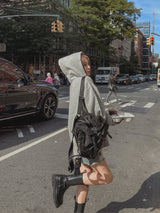(UNISEX) ベーシックツーウェイ起毛フード
