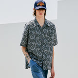 パラダイスペイズリーハワイアンシャツ / PARADISE PAISLEY HAWAIIAN SHIRT GREY