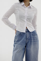 エッセンススパンスリムシャツ / Essence Span Slim Shirt (4color)