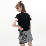 Ribbon Cardigan [Black] (6593098317942)