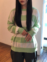 ワンダーランドストライプニット