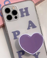 ヘプビパープルトランスペアレントケース / Hepbi Purple Transparent Case