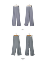 [SHOPPERMADE] サイドバックルツーピンタックスラックス (4color) (6687131795574)