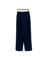 エンボ ベルテッド スラックス (3 color) (6693318557814)
