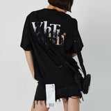 トラベルシリーズTシャツ / WHATTHEWEAR Travel Series S/S T-shirt- Black