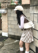 ヴィンテージバックルマドロスハンティングキャップ