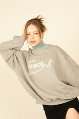 フローラルスウェットシャツ/FLORAL SWEATSHIRT