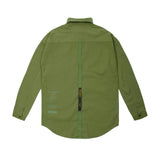 オーバーサイズシャツ / TECH LINEN OVERSIZED SHIRTS OLIVE / NAVY / BLACK