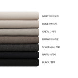 LMN First Side Banding Half-Length Slacks (7 colors)