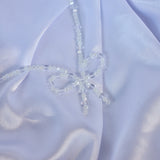 Hologram Bead Ribbon Necklace