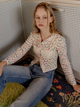 Bustier Layered Dot Knit