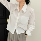 [6color] Basic pocket shirt & blouse