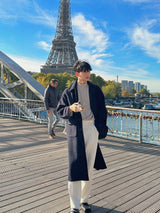 ASCLO Hidden Pocket Wool Coat (3color)