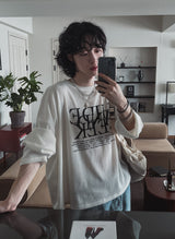 ハイドレターニットTシャツ (3 color)