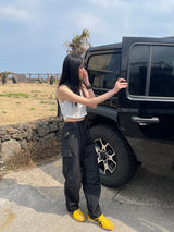 Margaret crop sleeveless 
