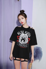 オフカットショートスリーブTシャツ / TOP(6364) off-cut short sleeve tee