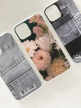 スプリングフラワーBアイフォンケース(ジェリーハード)/[jellhard case]  spring flowers B