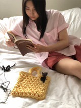 フルーツネットバッグ/fruit net bag (lemon)