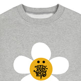 [UNISEX] TYL Big Flower Smile Logo Sweatshirt