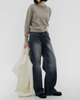 カシューウールニット/Cashew Wool Knit (4color)