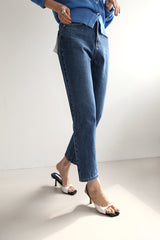 オーシャンブルージーンズ / OCEAN BLUE JEANS / STRAIGHT DENIM PANTS