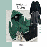 Recon Napping Lining Line Coloring Two-Way Hood Zip-Up Jumper