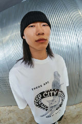 チューブキャットTシャツ/tube cat tee _ blue