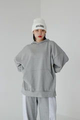ウォーマーボキシーフーデッドTシャツ / Warmer Boxy Hooded T-shirt (3color)