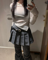 Hood oval knit 