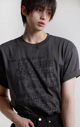 punk lettering t-shirts