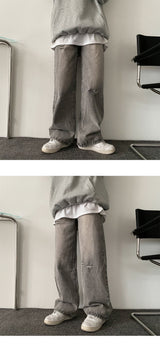Febowwashing demigodenim pants