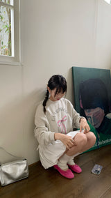 Pink Bow Sweatshirt