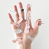 oab body pack / scrap sticker set