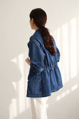 ローズデニムジャケット / ROSE DENIM JK / STRING JACKET