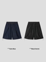デニムスキッパーショーツ / Denim Skipper Shorts