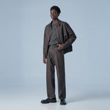 Overfit Washed Heritage Jacket (Brown)