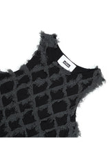 [23SS LSD COLLECTION] キルティングレイヤードノースリーブトップ / [23SS LSD COLLECTION] Quilting Layered sleeveless Top