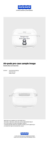 LITTLE FIRE STEEL COVY(AIR PODS PRO-CLEAR HARD) (6598898876534)