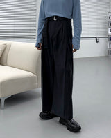 ツインベルトワイドパンツ/SK Twin Belt Wide Pants (3 colors)