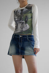 ステーションプリンティングTシャツ / Station Printing T-shirt (2color)