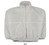 Pleddy Rabbit Fur Zip Up Jacket (5color) (6617705087094)
