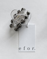 Hair Clip Silver Ball _ SV