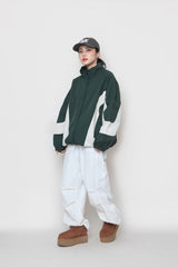 ウェーブカラーリングジップアップ / Wave Coloring Zip-Up
