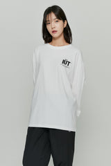 IUTロゴシャツ / IUT BOLD LOGO L/S TEE [WHITE] (4568256479350)