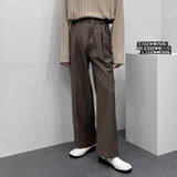 CHフロームツータックワイドスラックス/CH From TWOTUCK WIDE SLacks (3 colors)
