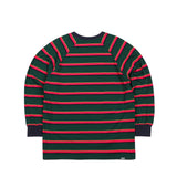 オールドストライプロングスリーブ / BSR2223FWPO028 OLD STRIPE LONG SLEEVE GREEN